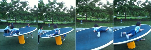 好萊塢公園~~~盡情的玩!!!