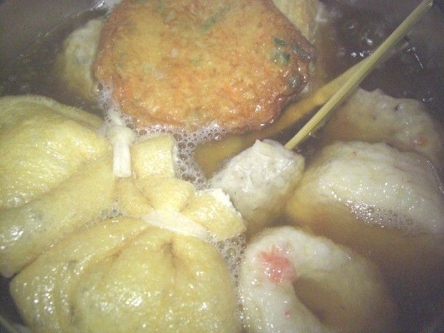 冬天美食::関東煮(おでん)