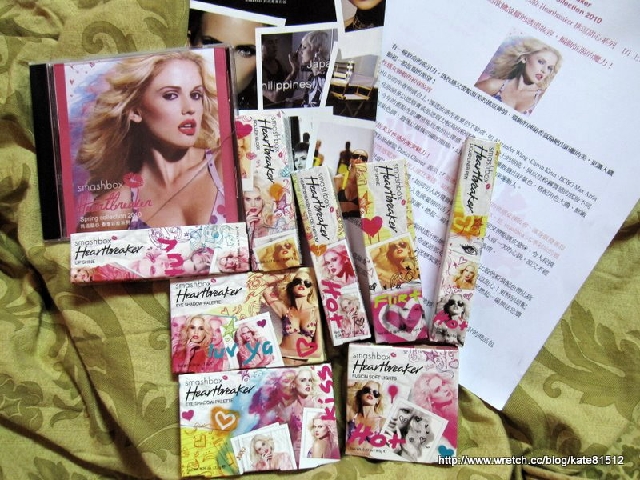 超桃花的smashbox 2010 Spring collection heartbreaker 挑逗甜心系列
