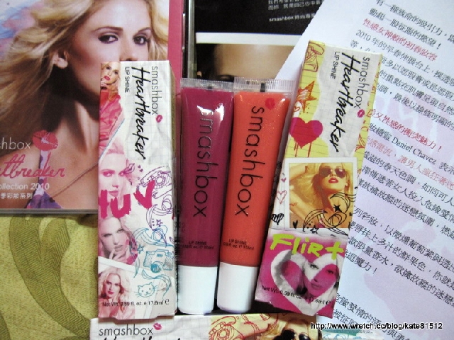 超桃花的smashbox 2010 Spring collection heartbreaker 挑逗甜心系列