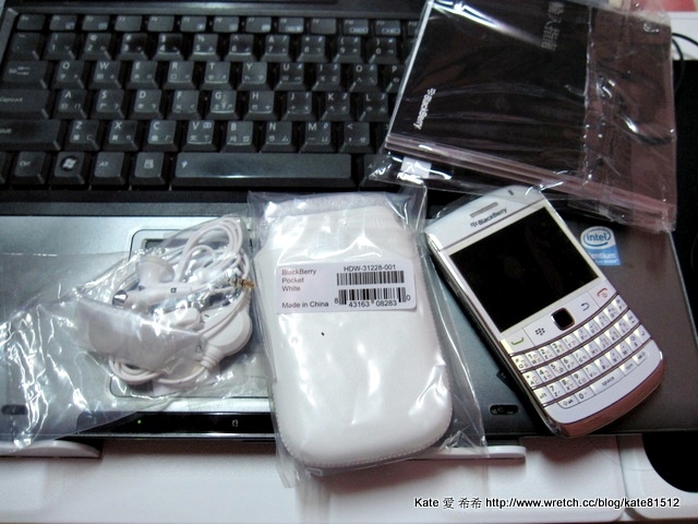 BlackBerry Bold 9700白金限量款入手