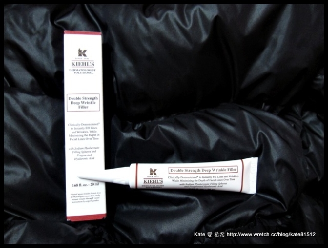 輕輕一擦皺紋就變淺囉~KIEHL’S雙效玻尿酸除皺筆