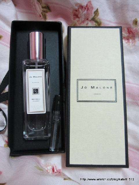 20090411外出妝-收到驚喜禮物~ JO MALONE red roses香水