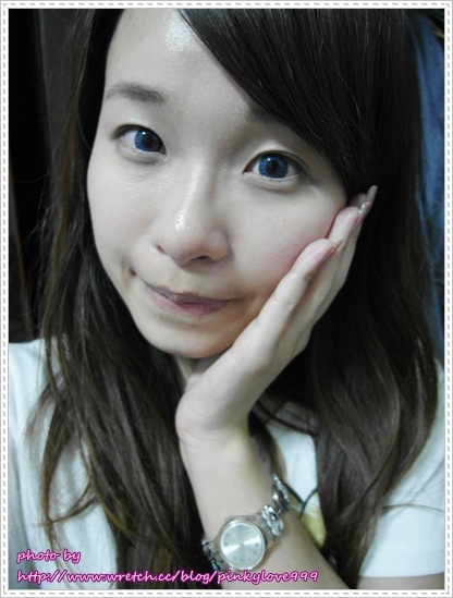 好喜歡的隱眼分享part2.→美麗康隱眼藍色
