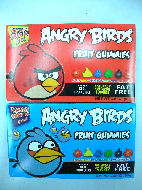 〔零食〕憤怒鳥Angry Birds.水果軟糖.超可愛的包裝盒