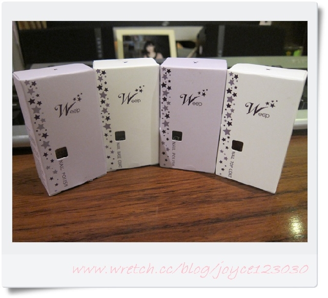 Nails 粉色乳牛光療&Wee`p 指甲蜜