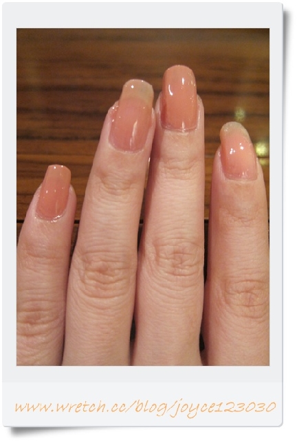 Nails 粉色乳牛光療&Wee`p 指甲蜜