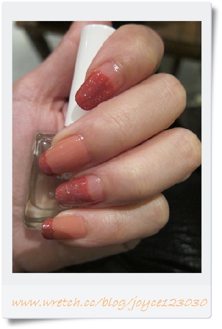 Nails 粉色乳牛光療&Wee`p 指甲蜜