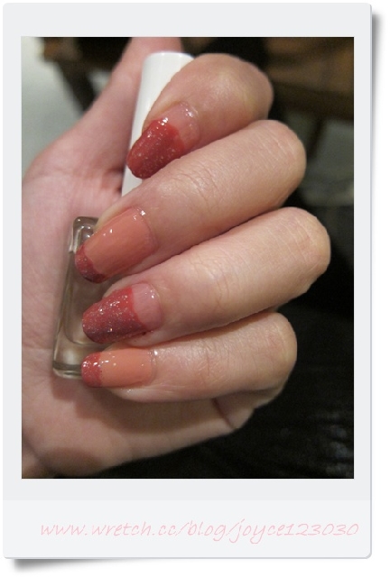 Nails 粉色乳牛光療&Wee`p 指甲蜜