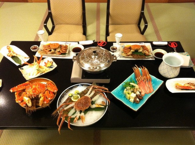 (北海道) 螃蟹遊膳 (かに遊膳)