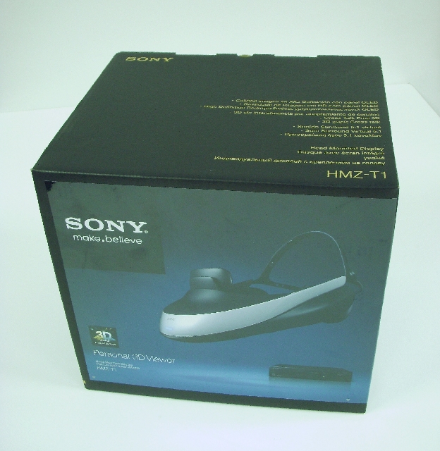(3C開箱文)SONY HMZ-T1~3D 頭戴式電影院
