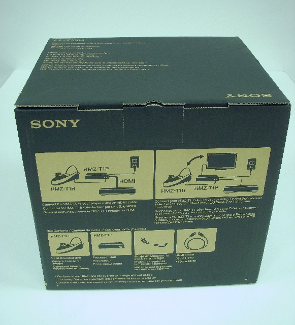 (3C開箱文)SONY HMZ-T1~3D 頭戴式電影院