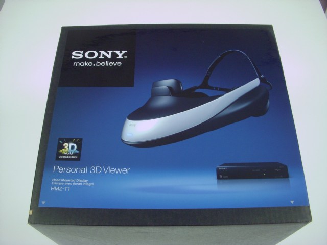 (3C開箱文)SONY HMZ-T1~3D 頭戴式電影院