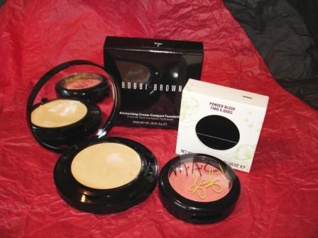 香緹卡靠櫃記錄&Bobbi Brown 水嫩光彩粉凝霜心得