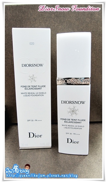 夏天底�就是要白皙! Dior雪晶靈極淨透白粉底液