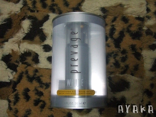 【美白】輕熟女美白~Prevage White艾地苯濃縮美白純露值得妳試試!