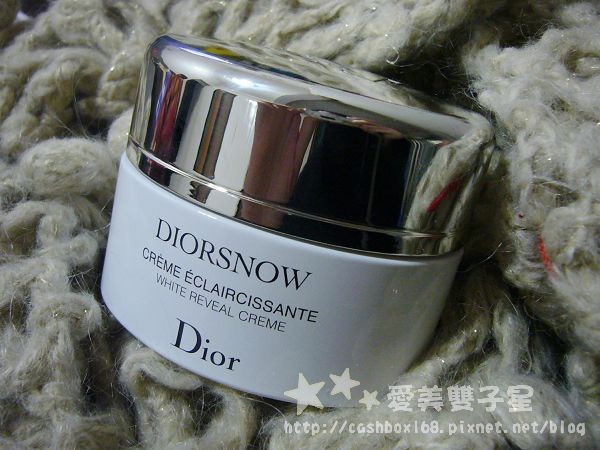 雙子星試用心得~DIOR迪奧極淨嫩白乳霜,極淨透白粉餅