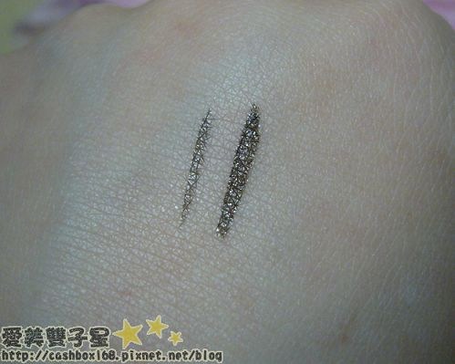 雙子星試用報告~COSMO極細眼線液(濃密漆黑)...真的有漆黑嗎?