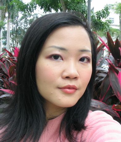 粉紅x紫 桃花妝