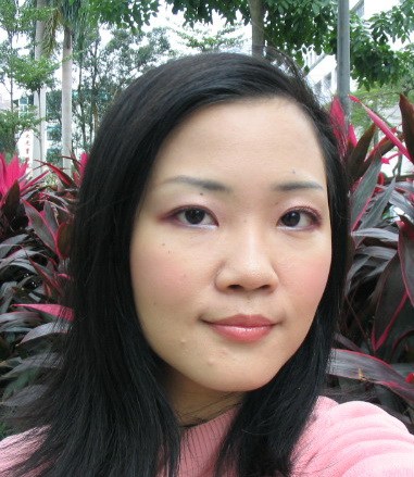 粉紅x紫 桃花妝