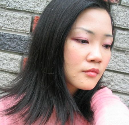 粉紅x紫 桃花妝