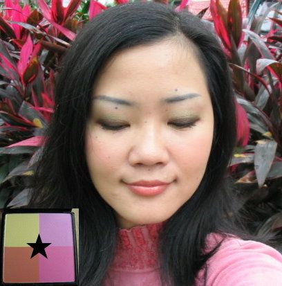 Wee`p 玻璃晶鑽眼彩盒 光燦奢華