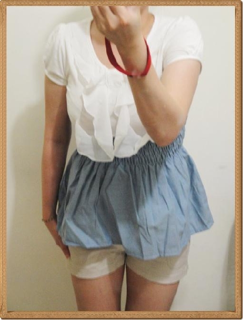 簡單的穿搭夏天也可以很清涼