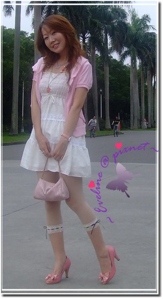 *褲裝甜美穿搭