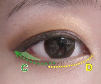 溫暖感的微醺橘眼妝