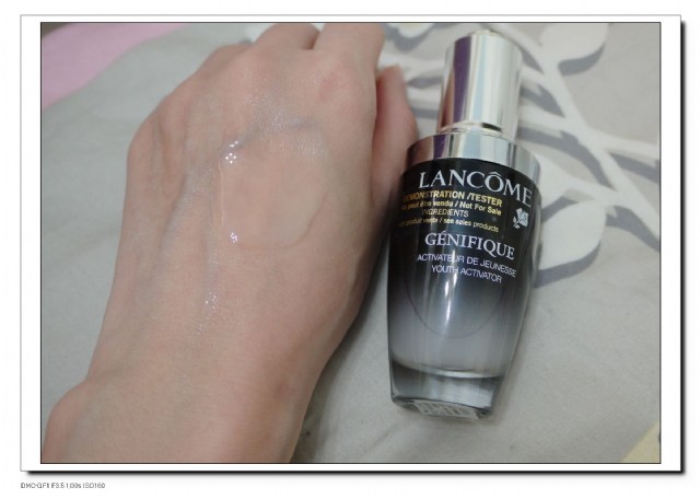 抗老永遠不嫌早....LANCOME 基因賦活露試用心得報告^0^ 讚!