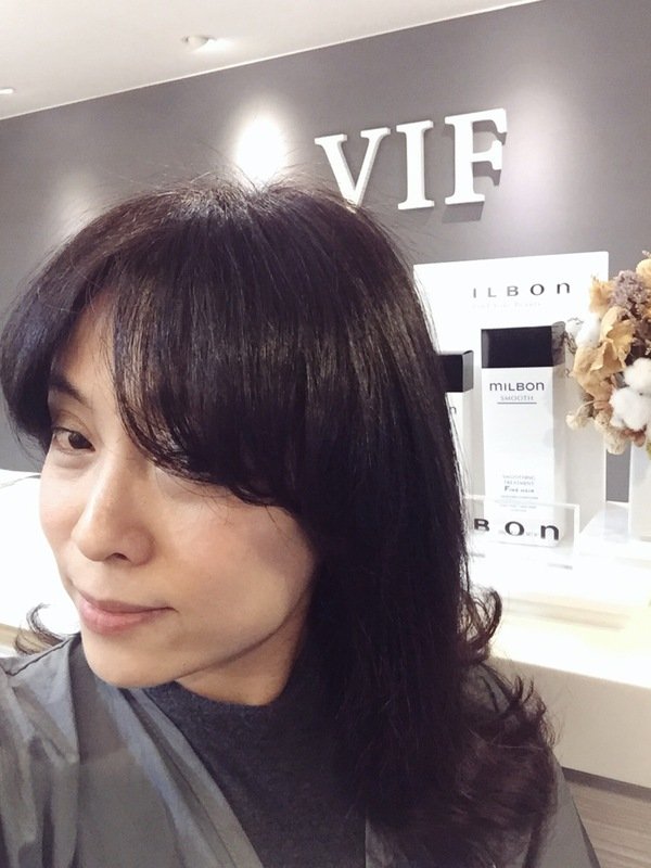 【我從重金屬搖滾歌手變成溫柔系OL】VIF結構式護髮+燙髮