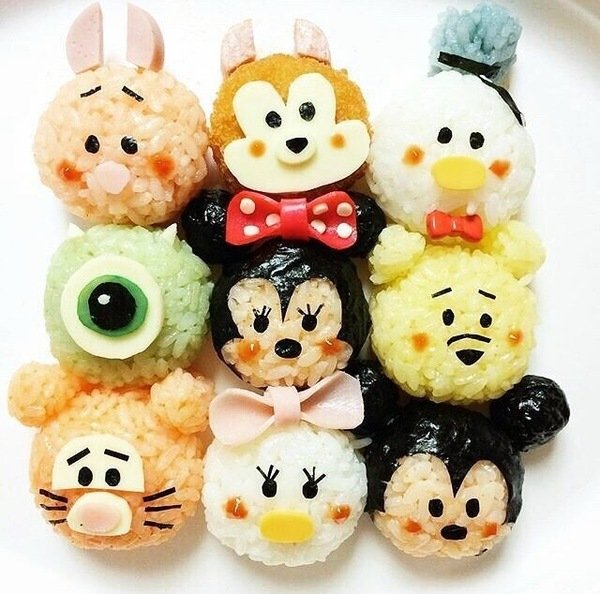 超精致卡通便当!到底日本妈妈的极限在哪?