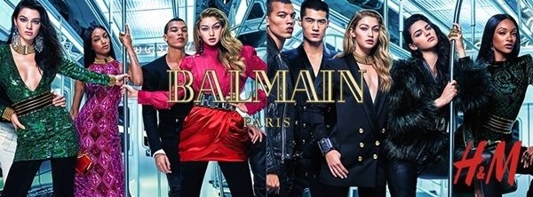 BALMAIN X H&M 聯名系列太燒,引發全民運動!