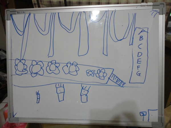 CINDY愛畫畫11~四根毛的是什麼?