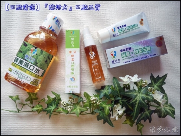 【口腔清潔】有了『醣活力』口腔三寶,讓我口腔清潔沒煩惱!