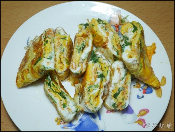 【食譜】芝麻葉蛋捲~簡單的美味,一秒變大廚!
