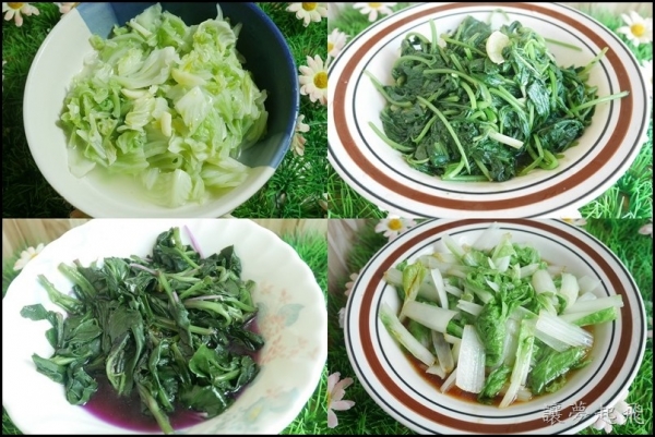 【懶人廚房】無油煙健康料理~橄欖油涼拌燙青菜(以梅爾雷赫冷壓初榨橄欖油示範)