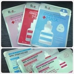 拯救干粉底~妆前用DF玻尿酸保湿补水面膜