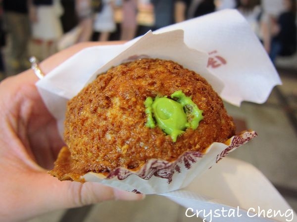 【2016關西自由行✈大阪美食推薦】Hop Chou a la Creme 熱熱香濃抹茶脆皮泡芙 難波小甜點推薦 (難波美食 甜點必吃)