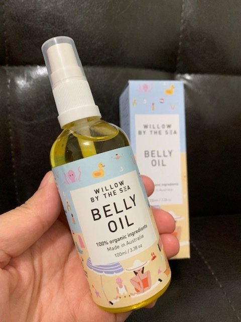 【乾燥肌.孕期 肌膚保養】澳洲進口 100%有機母嬰護膚品牌 《Willow by the Sea 海洋微洛》 全效撫紋潤膚油 (Belly Oil),有機植物精油成份,冬季滋潤 & 產前產後肌膚保養最佳伙伴。