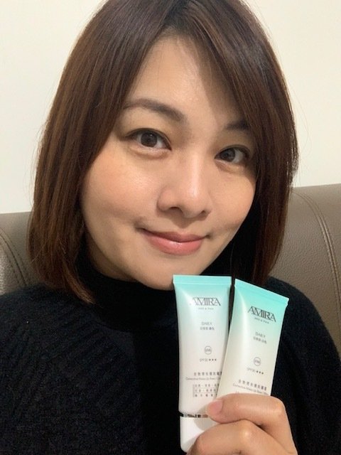 【防曬霜推薦】海洋珊瑚友善!AMIRA 鵝米樂 ((全物理有機防曬霜)),全膚質、孕婦、嬰幼童皆可使用的高CP值MIT有機防曬隔離霜!