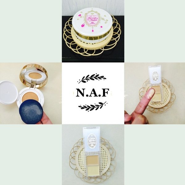 試用報告 ▌N.A.F 極淨光雙色遮暇盤、極淨光氣墊粉餅 ♥ 完美底妝不是夢 ♥