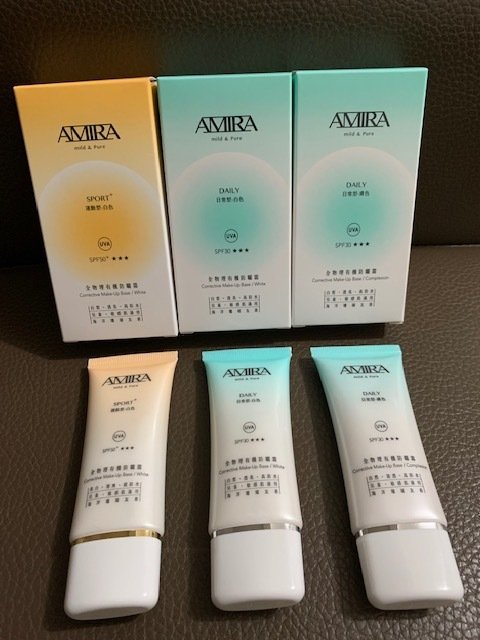 【防曬霜推薦】海洋珊瑚友善!AMIRA 鵝米樂 ((全物理有機防曬霜)),全膚質、孕婦、嬰幼童皆可使用的高CP值MIT有機防曬隔離霜!