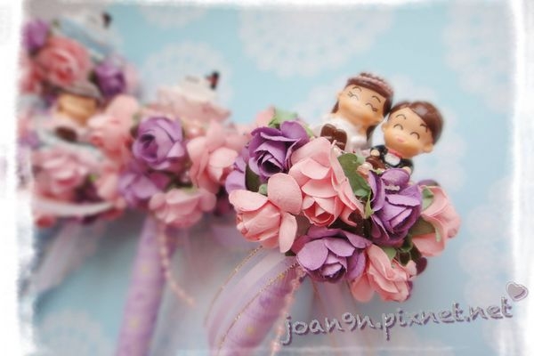 《手作》小紙花海洋風婚禮簽名筆