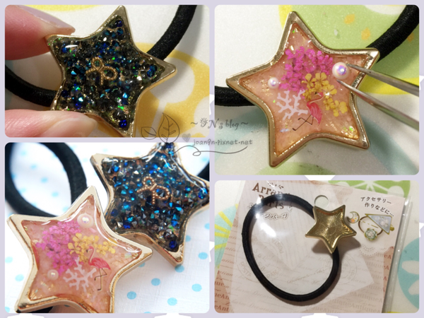 《手作》用美甲光療DIY髮飾