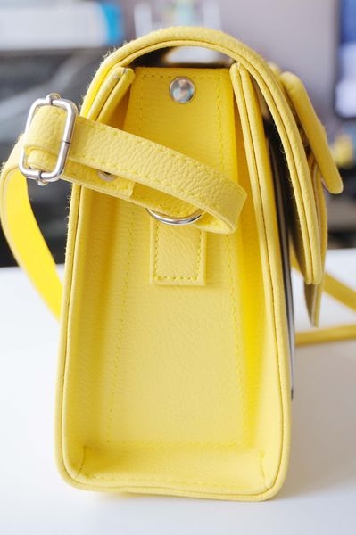 《开箱》泰国merimies硬壳包-条纹黄