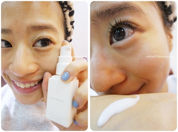 ▌試用 ▌來自日本的護膚品牌THREE balancing white clear essence 平衡淨白精華液 讓肌膚存在大自然之中 自然呼吸