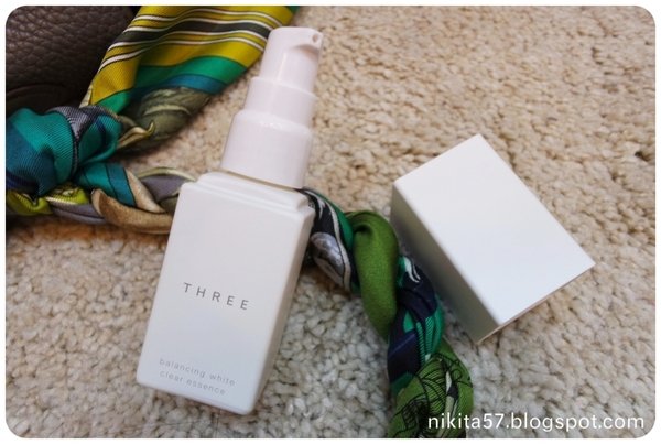 ▌試用 ▌來自日本的護膚品牌THREE balancing white clear essence 平衡淨白精華液 讓肌膚存在大自然之中 自然呼吸