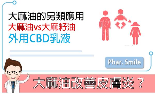 大麻油CBD改善異位性皮膚炎的潛力