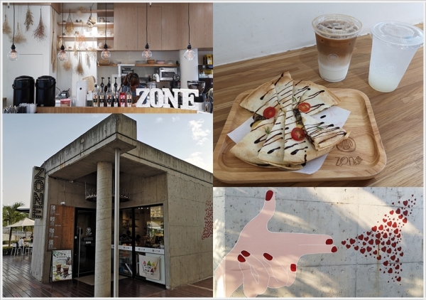 【高雄】Zone Café 弄咖啡-大東店~大推松露野菇起司薄餅,越吃越唰嘴~必點呀!